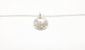 Collar de Onda de Plata de Ley - Colgante de Océano Grabado | Joyería Náutica