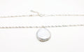 Baroque Pearl Sterling Silver Necklace: Freshwater Pearl, Elegant Jewelry