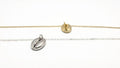 Scallop Sea Shell Necklace – Delicate Shell Pendant Necklace With Sterling Silver Chain
