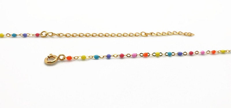 Gold Plated Silver Sun Necklace: Boho Enamel Pendant