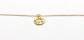 Gold Plated World Necklace - Minimalist Globe Necklace With 18K Silver Chain