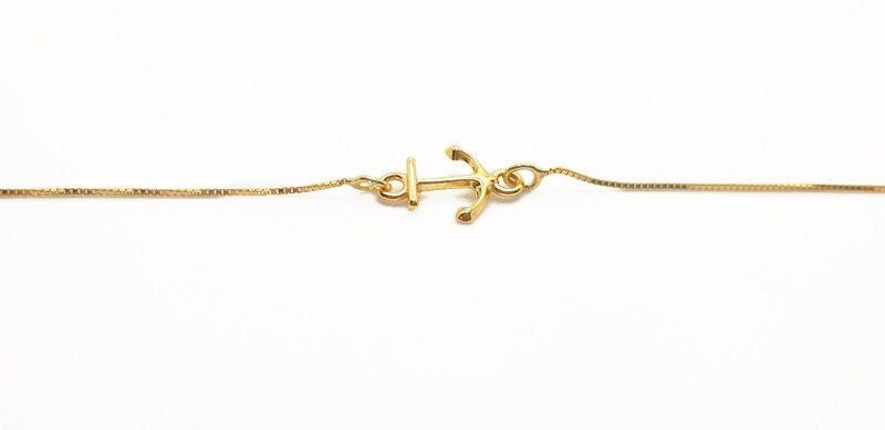 Sterling Silver Anchor Necklace – Nautical Sailor Jewelry With Silver Anchor Pendant