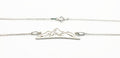 Mountain Peaks Necklace - Sterling Silver Pendant With Rolo Chain | Travel Inspired Jewelry
