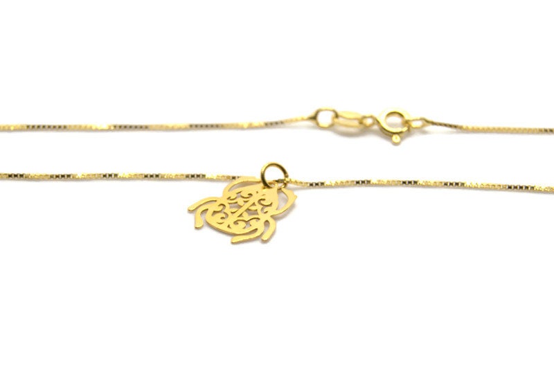 Scarab Beetle Necklace – Sterling Silver Necklace With Egyptian Pendant, Minimalist Design
