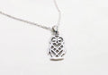 925 Sterling Silver Owl bird necklace, Wisdom Pendant Necklace, Forest Inspired Jewelry