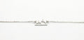 Bracelet Mountain Peaks Minimalist, Sterling Silver Travel Inspired Jewelry, Hiking Climbing Adventure Link Charm Bracelet
