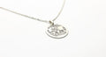 Sterling Silver Necklace – Globe Pendant Travel Jewelry With 925 Silver Chain