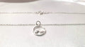 Mountain Necklace Silver - Minimalist Mountain Jewelry Pendant on Cable Chain