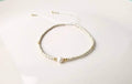 Cultivated Pearl Bracelet – Japanese Seed Beads | Adjustable String Bracelet, Minimalist Boho Style