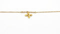 Celtic Knot Necklace: Gold-Plated Silver Trinity Pendant
