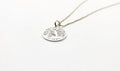 Sterling Silver Tree of Life Necklace: Openwork Pendant