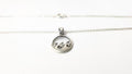 Silver Wave Necklace – Sterling Silver Pendant With Nautical Jewelry Charm