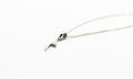Lightning Bolt Necklace - Sterling Silver Zeus Thunderbolt Charm Pendant